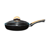 Alemon frying pan with lid will decorate any kitchen. There is no point at all in mentioning all its advantages. It simply must take its place in the kitchen.